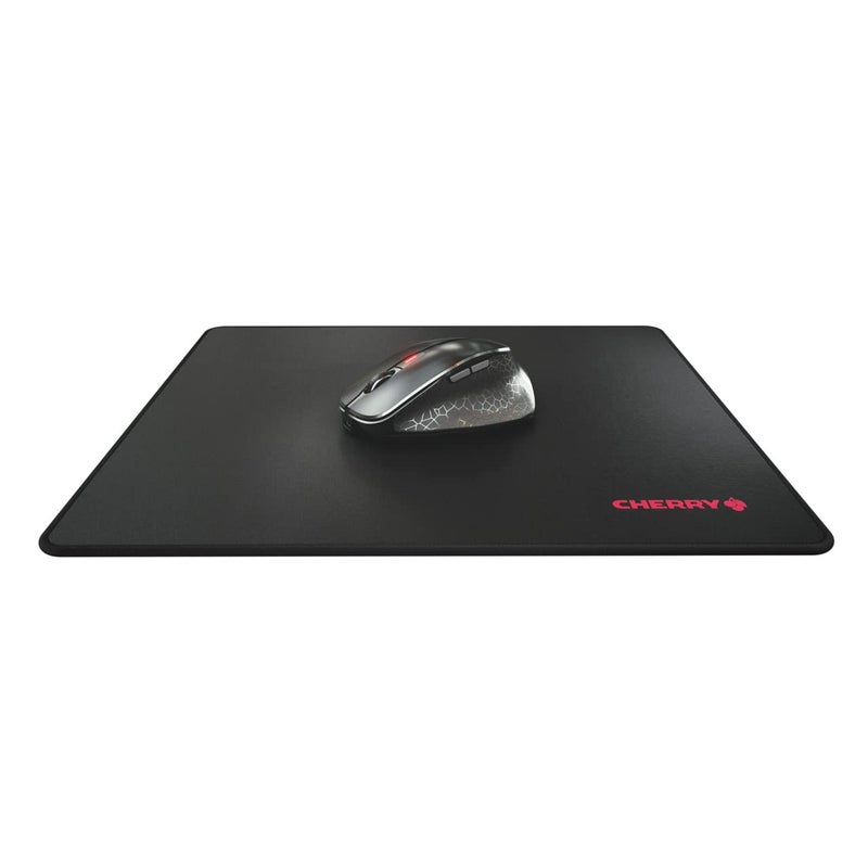 تشيري لوحة ماوس Cherry MP 1000 Premium Large - مقاومة للانسكاب - سهلة الانزلاق لألعاب المكتب المنزلي أو العمل - مضادة للانزلاق مقاس 12x14x.2 بوصة باللون الأسود - Image 2